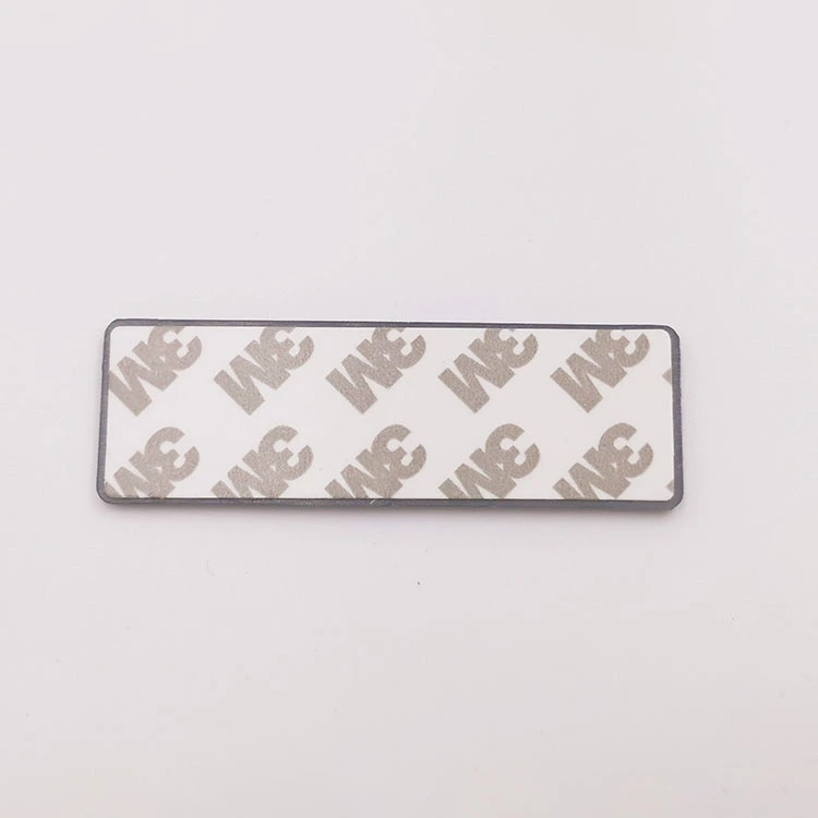 Logo embossed plastik abs plastik