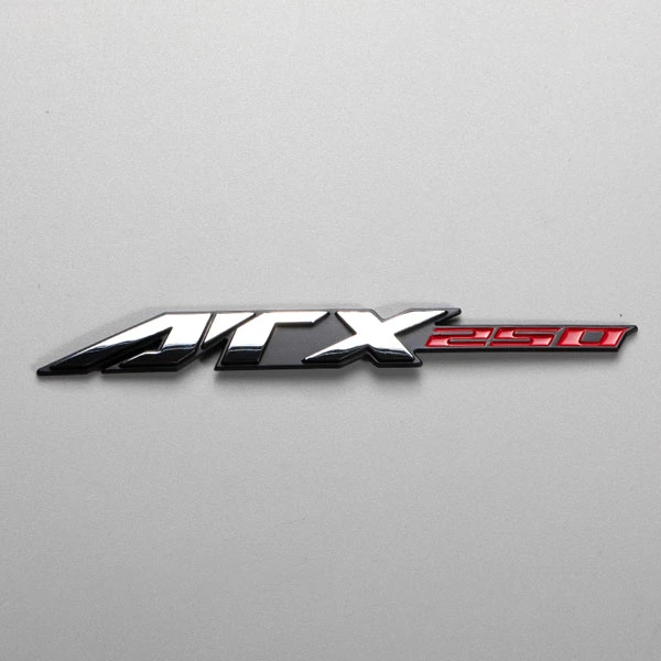 Akrilik Dengan Chrome ABS atau Lukisan Profesional 3D ABS Plastik Chrome Auto Logo Lencana Lambang Kereta