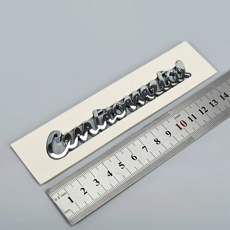 Logo plastik abs 3d