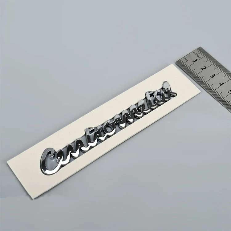 Logo plastik abs 3d