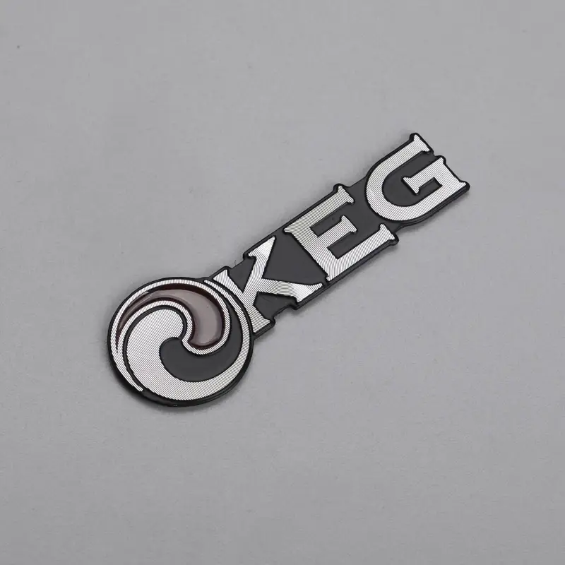 Label Aluminium 3D