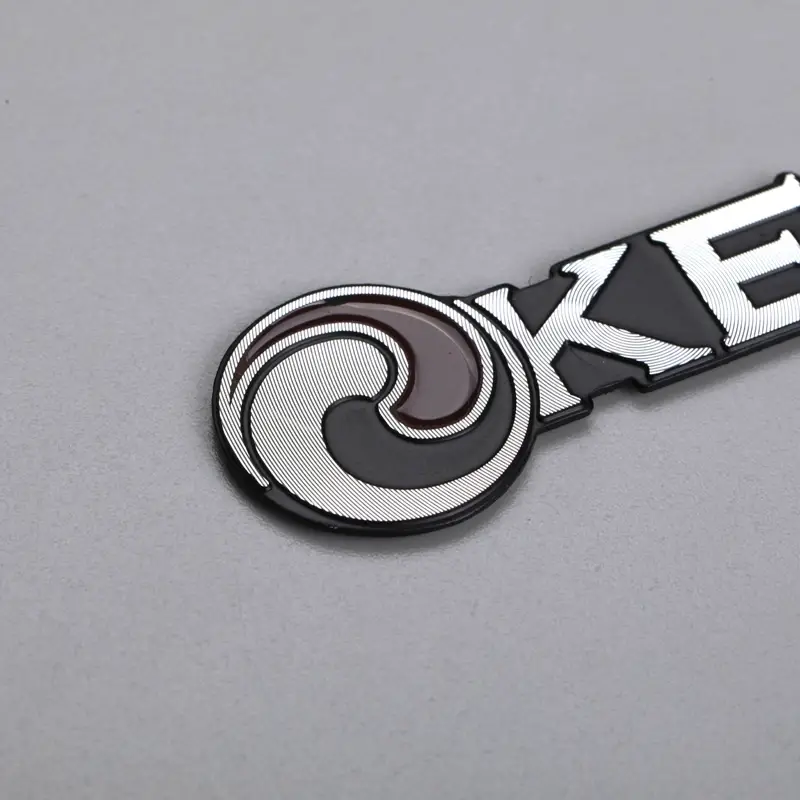 Label Aluminium 3D