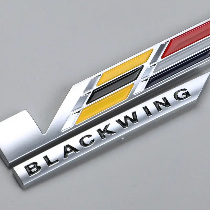 Lambang Kereta Pelekat Diri Lencana 3D Chrome ABS