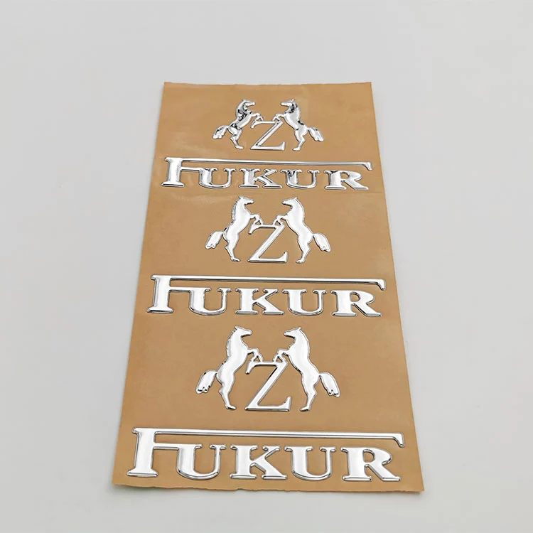 Pelekat label lembut 3d untuk peralatan rumah