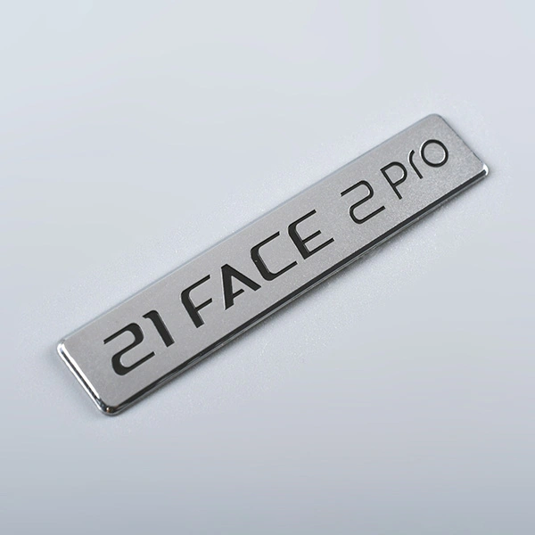 Pelekat Decal Label Nikel 3D