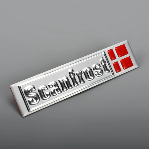 Label aluminium plat nama logam