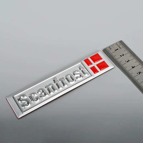 Label aluminium plat nama logam