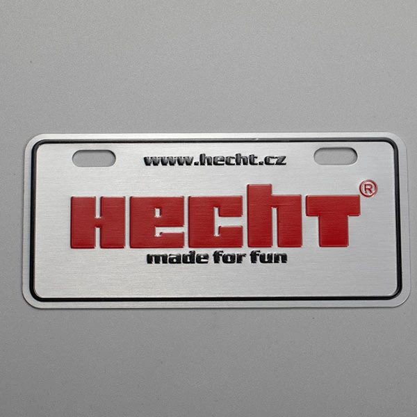 Plat Nama Logam Aluminium