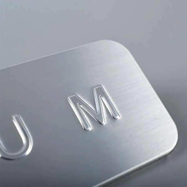 Label Aluminium bercetak jenama