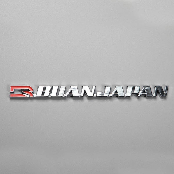 Pelekat ABS Logo Chrome