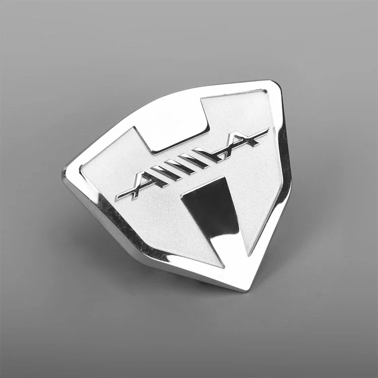 Pelekat label logo logam 3D elektroform