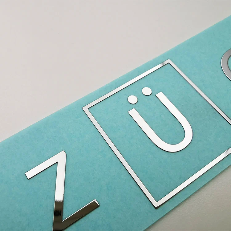 Label Nameplate Electroforming