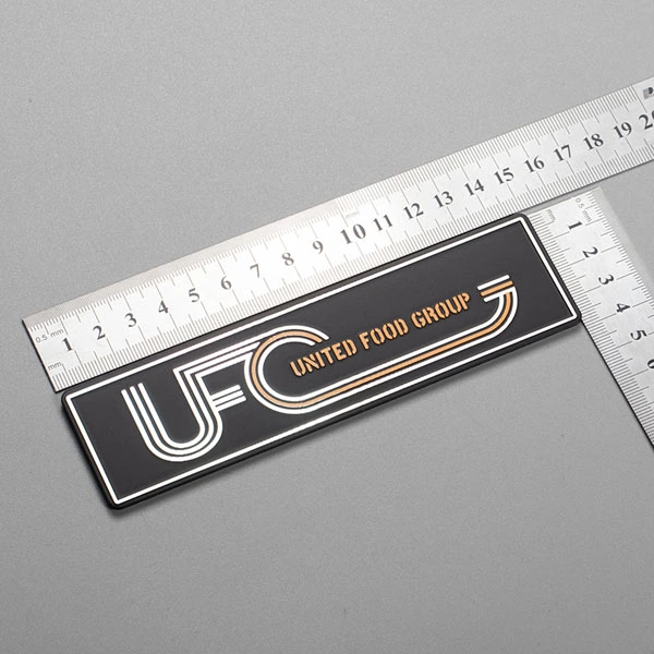 Papan Nama Logam Logo