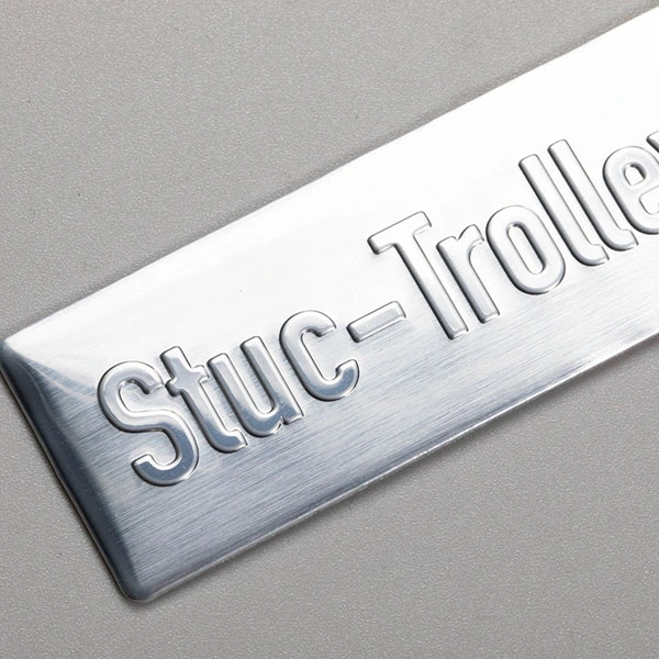 Tag Plat Nama Aluminium