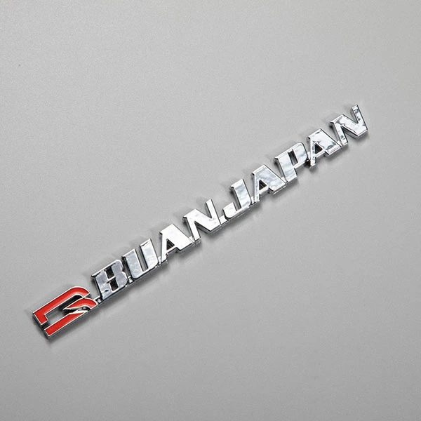 Pelekat ABS Logo Chrome