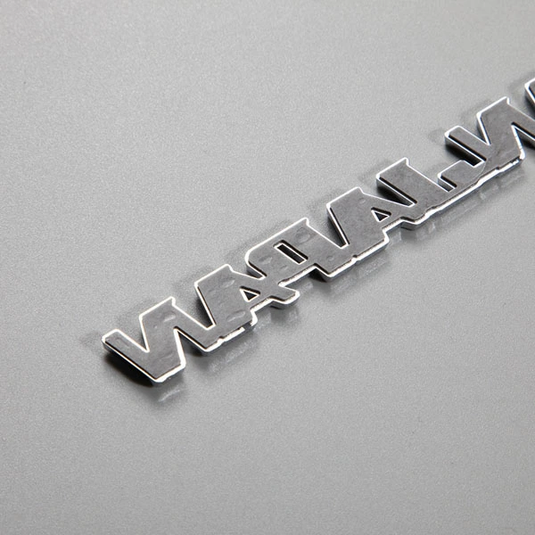 Pelekat ABS Logo Chrome