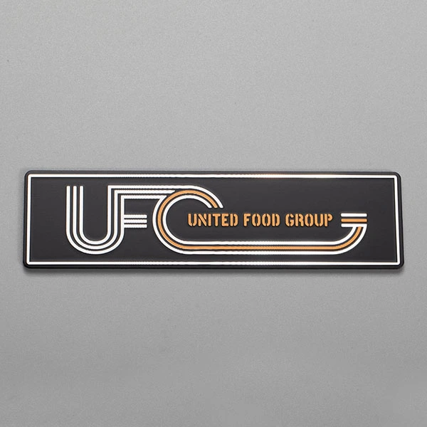 Logo Plat Nama Logam