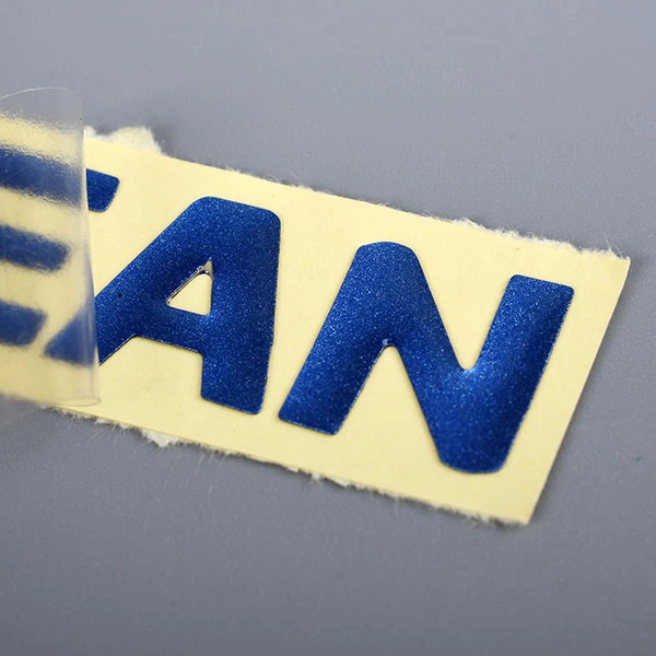 Pelekat Epoksi Logo Resin