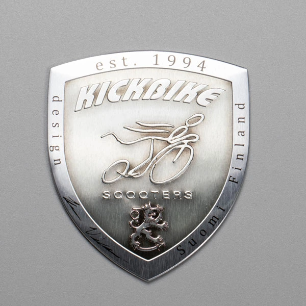 Plat Nama Aluminium Logam