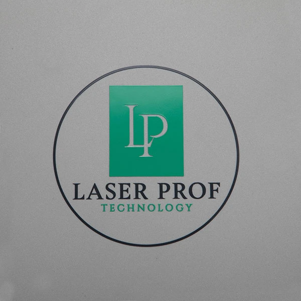 Pelekat Label Logam Logo Nikel