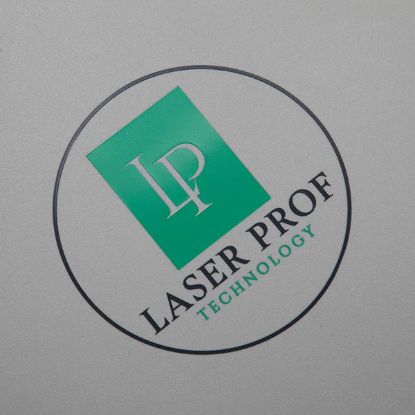 Pelekat Label Logam Logo Nikel