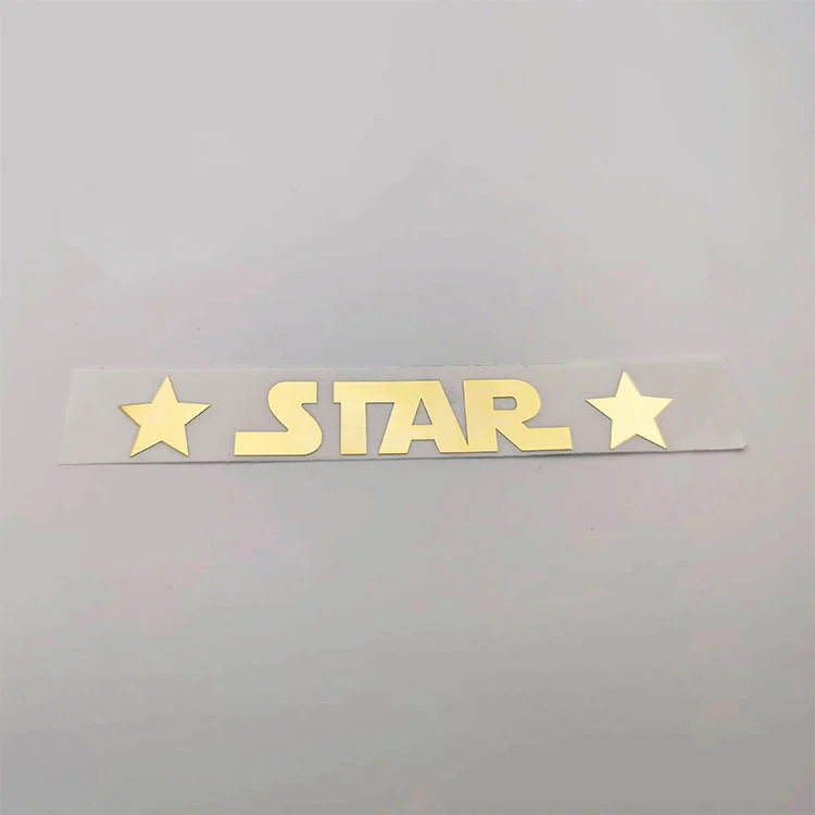 logo logo chrome emas sricker
