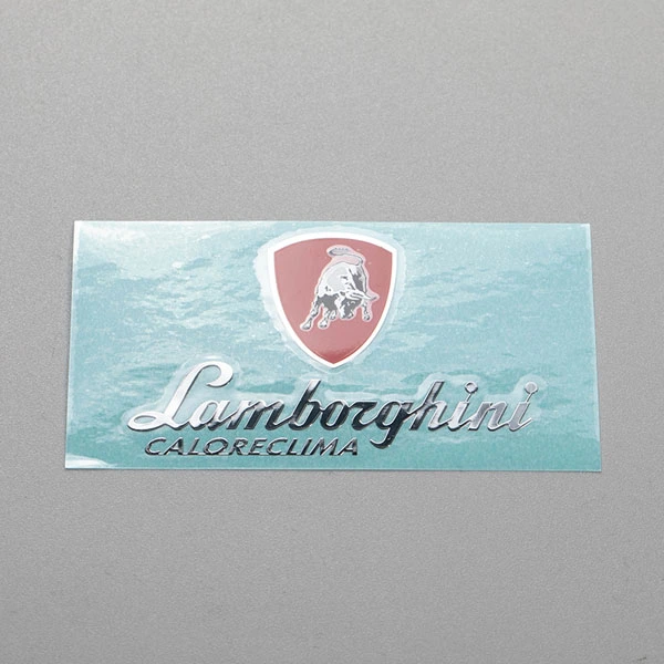 Logo Tahan Panas Berkilat Nikel