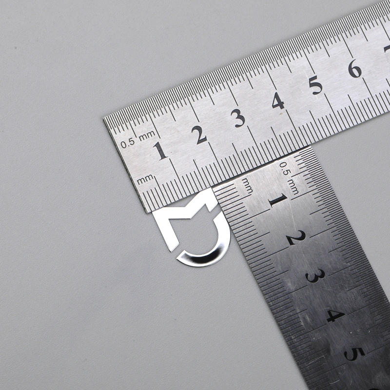 Lambang Nikel 3D Chroming Metal Sign untuk xiaomi