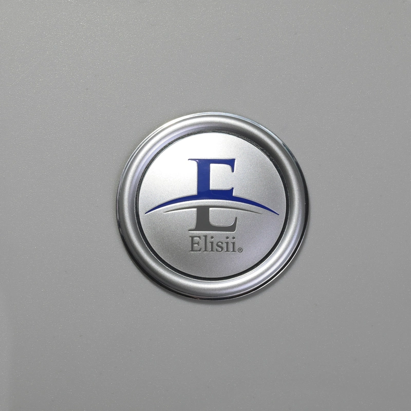Pelekat Timbul 3d Logo Tersuai Label Aluminium